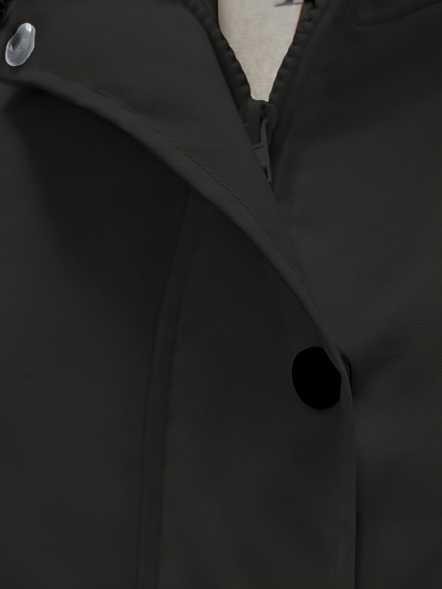Veste longue à capuche rayée coupe vent femmes du 0XL au 5XL