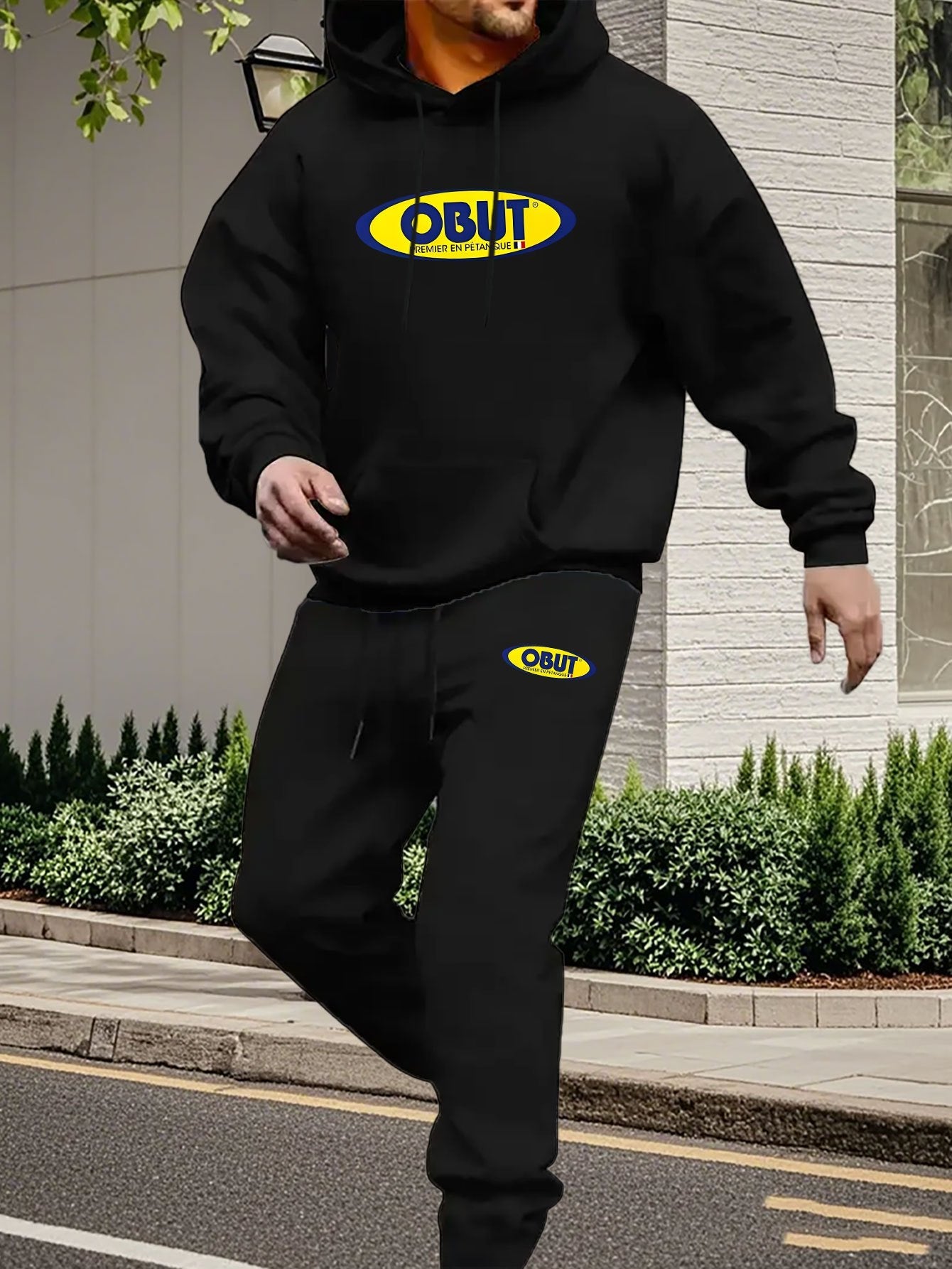 Ensemble sweat à capuche et pantalon de survêtement imprimé ( obut ) du S au 2XL MAEJORKEN