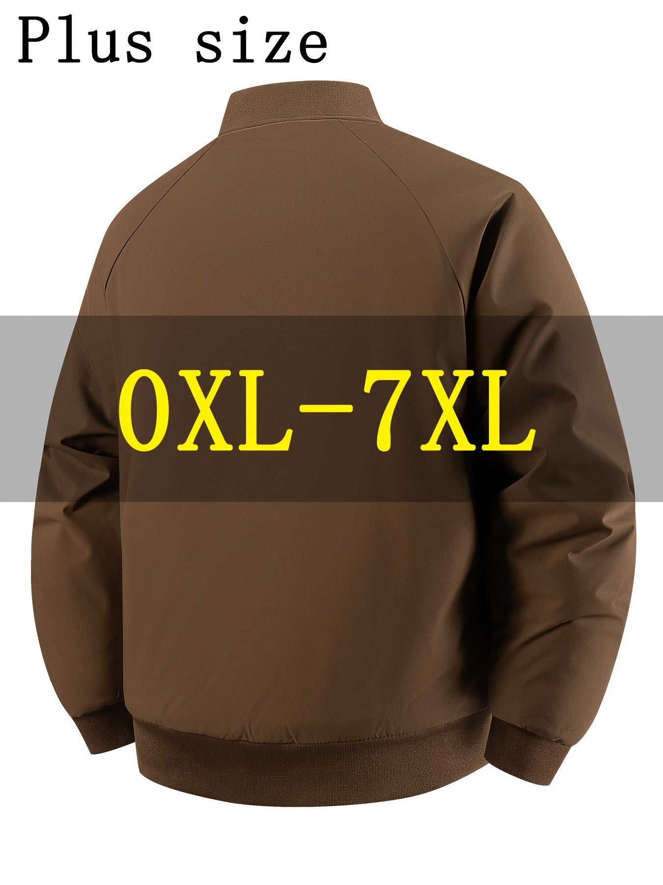Blouson aviateur grande taille hommes du XL au 8XL MAEJORKEN