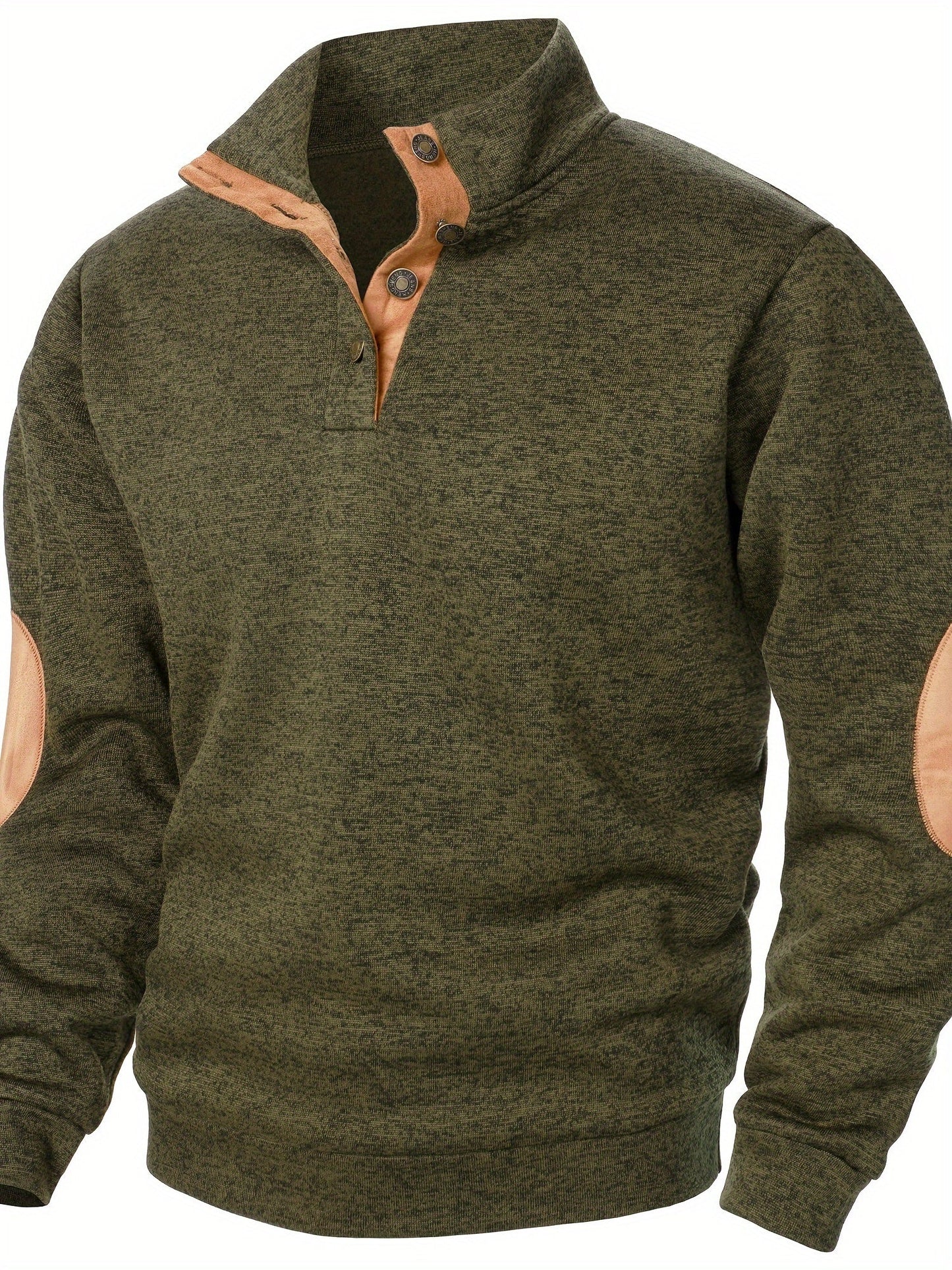 Pull en polyester à col montant hommes du S au 3XL MAEJORKEN
