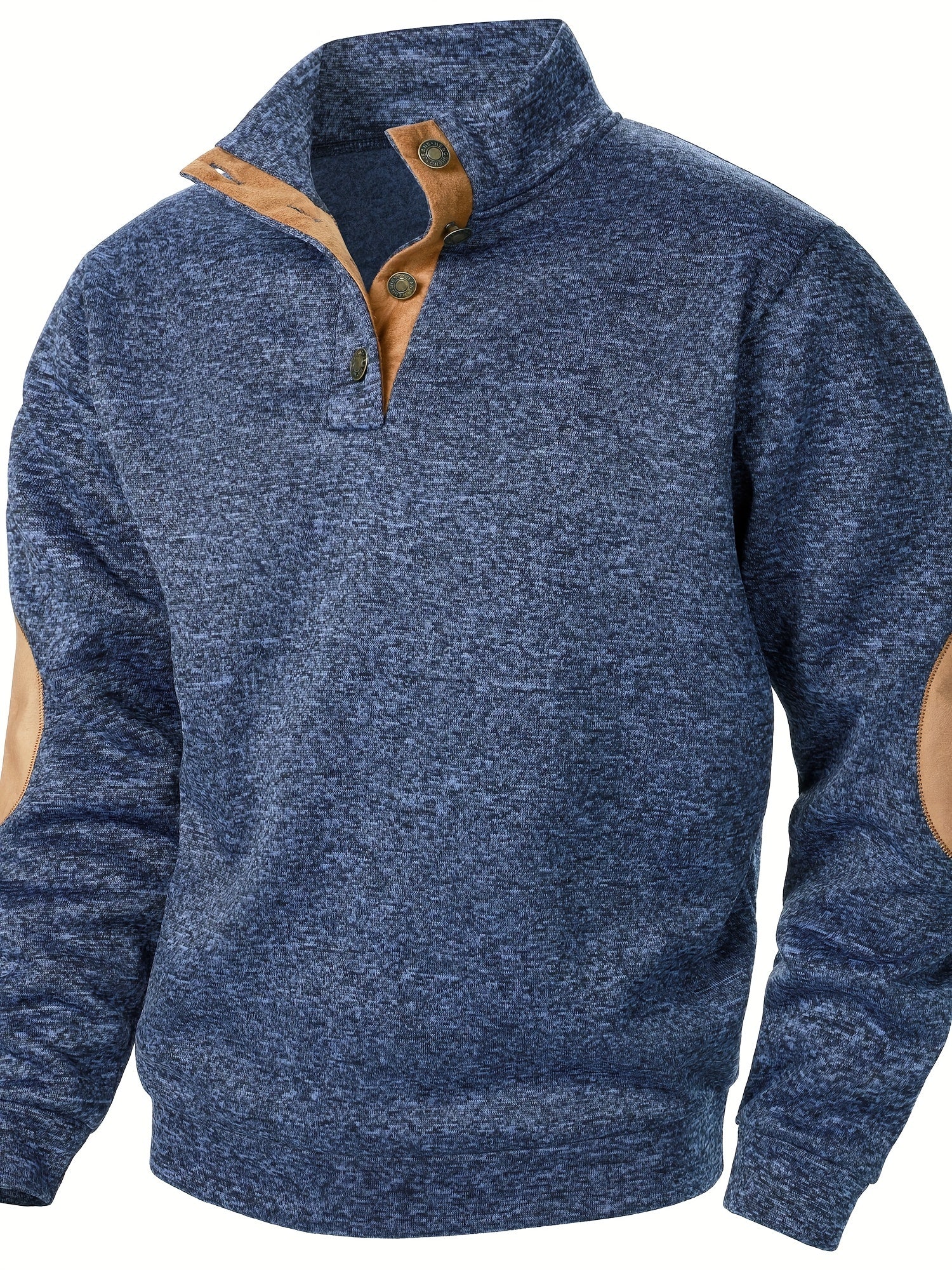 Pull en polyester à col montant hommes du S au 3XL MAEJORKEN