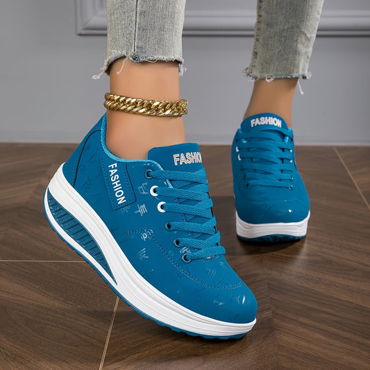 Baskets compensées à la mode confortables du 33,5 au 40