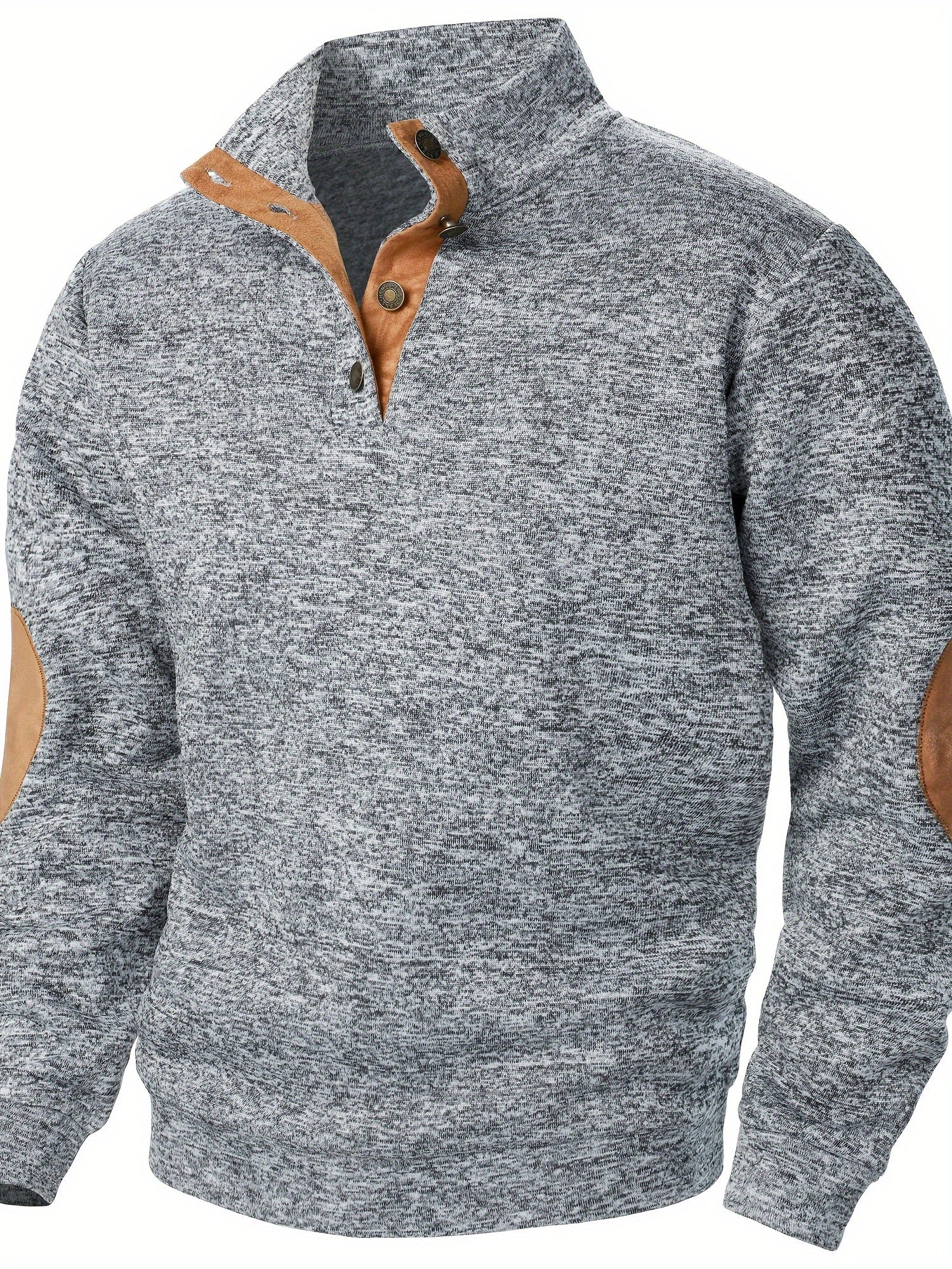 Pull en polyester à col montant hommes du S au 3XL MAEJORKEN