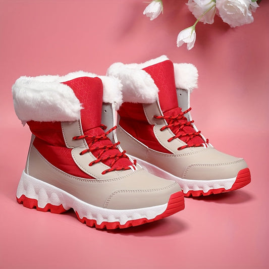 Bottes d hiver pour hommes et femmes avec col en fourrure du 35 au 44,5 MAEJORKEN