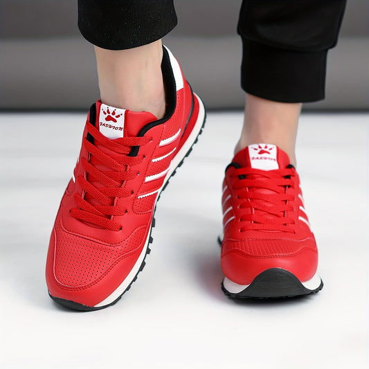 Men'S Casual Sneakers, Formal Low-Top Shoes, Stylish And Minimalist Athletic Footwear, Solid Color Running Shoes Suitable for All Seasons, Featuring Rubber Soles. MAEJORKEN