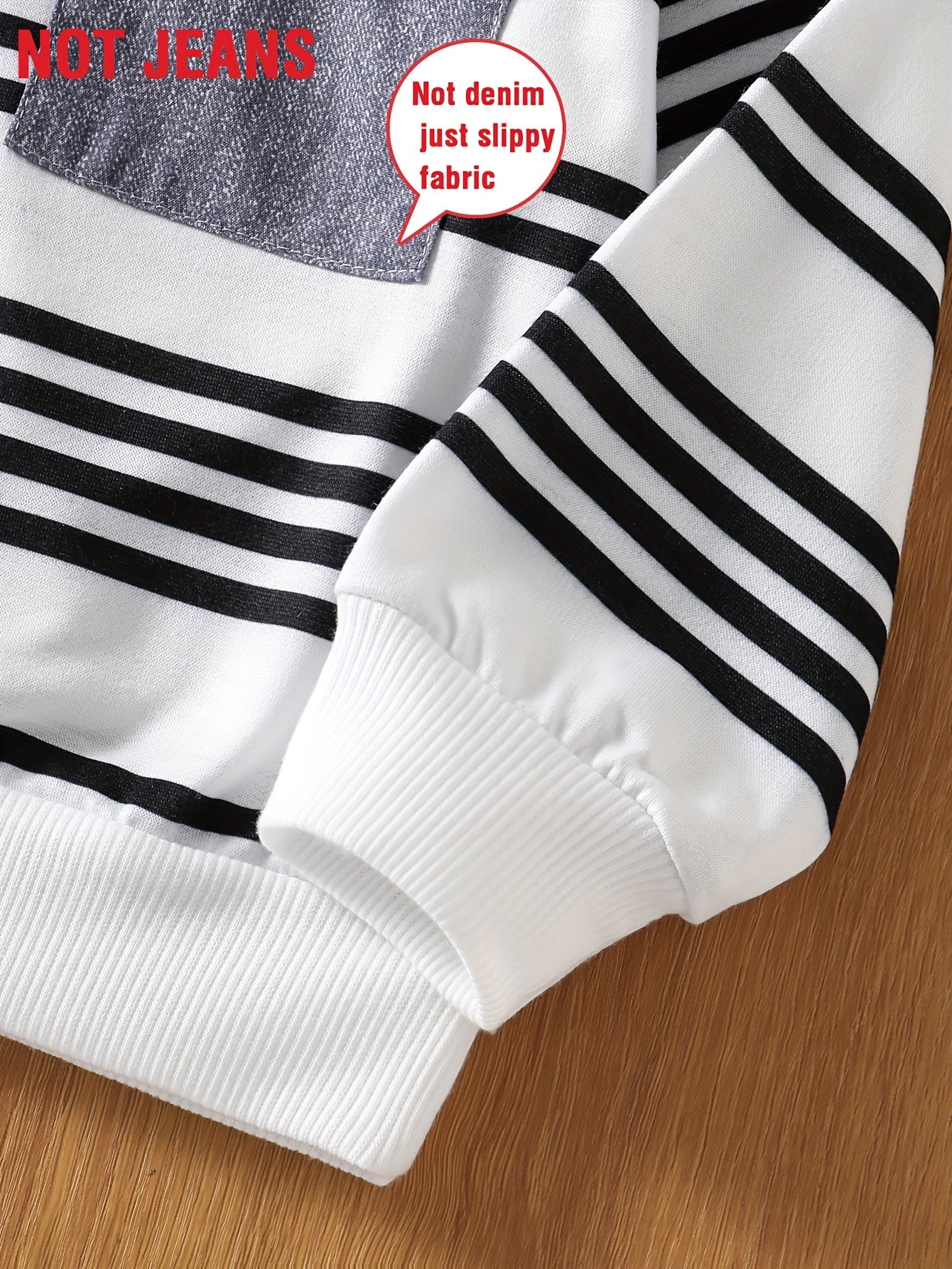 Ensemble t-shirt rayée à manches longues et pantalon garçons du 6 mois au3 ans MAEJORKEN