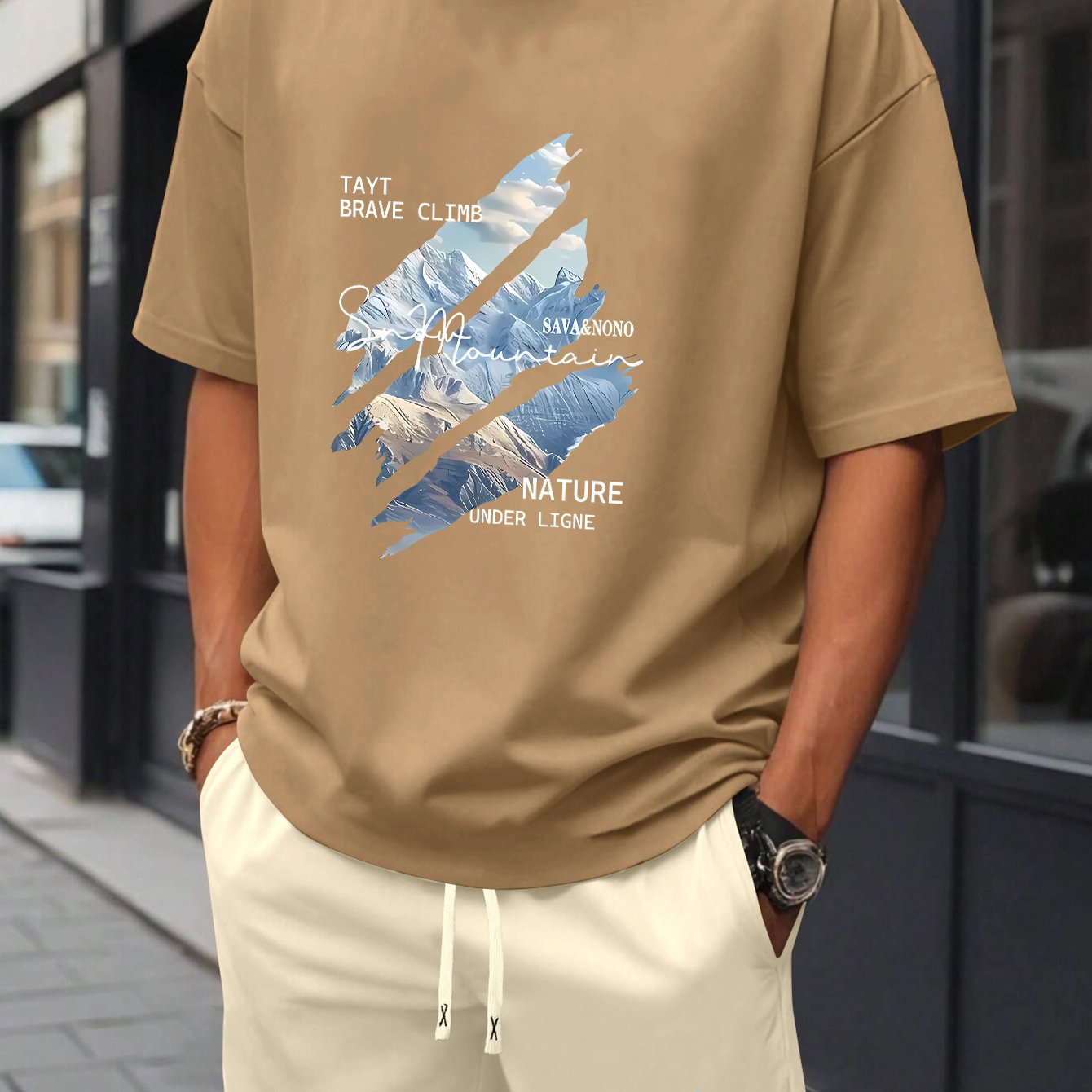 Ensemble t-shirt et short décontractée du S au 2XL