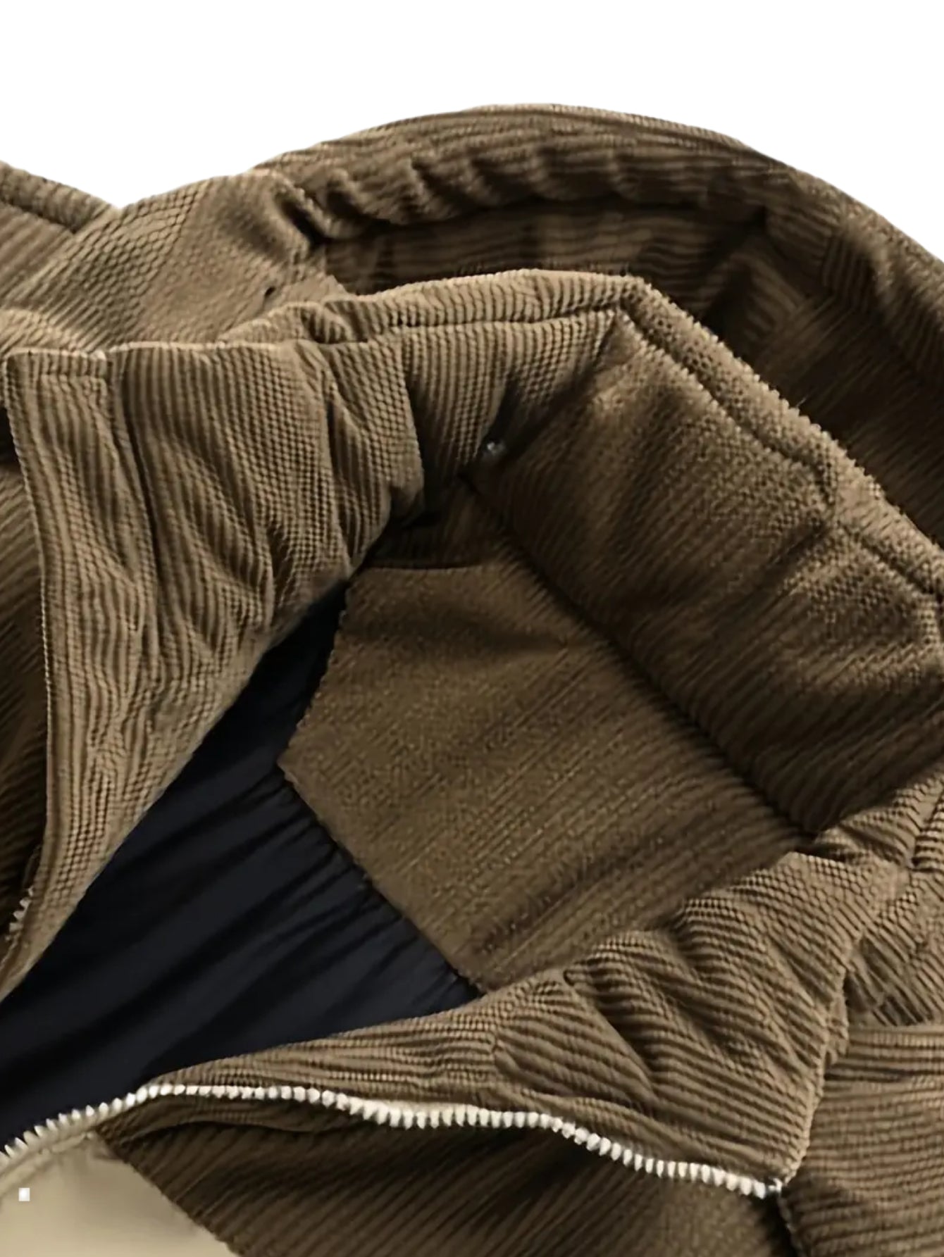 Veste en velours côtelé épais pour hommes du S au 2XL