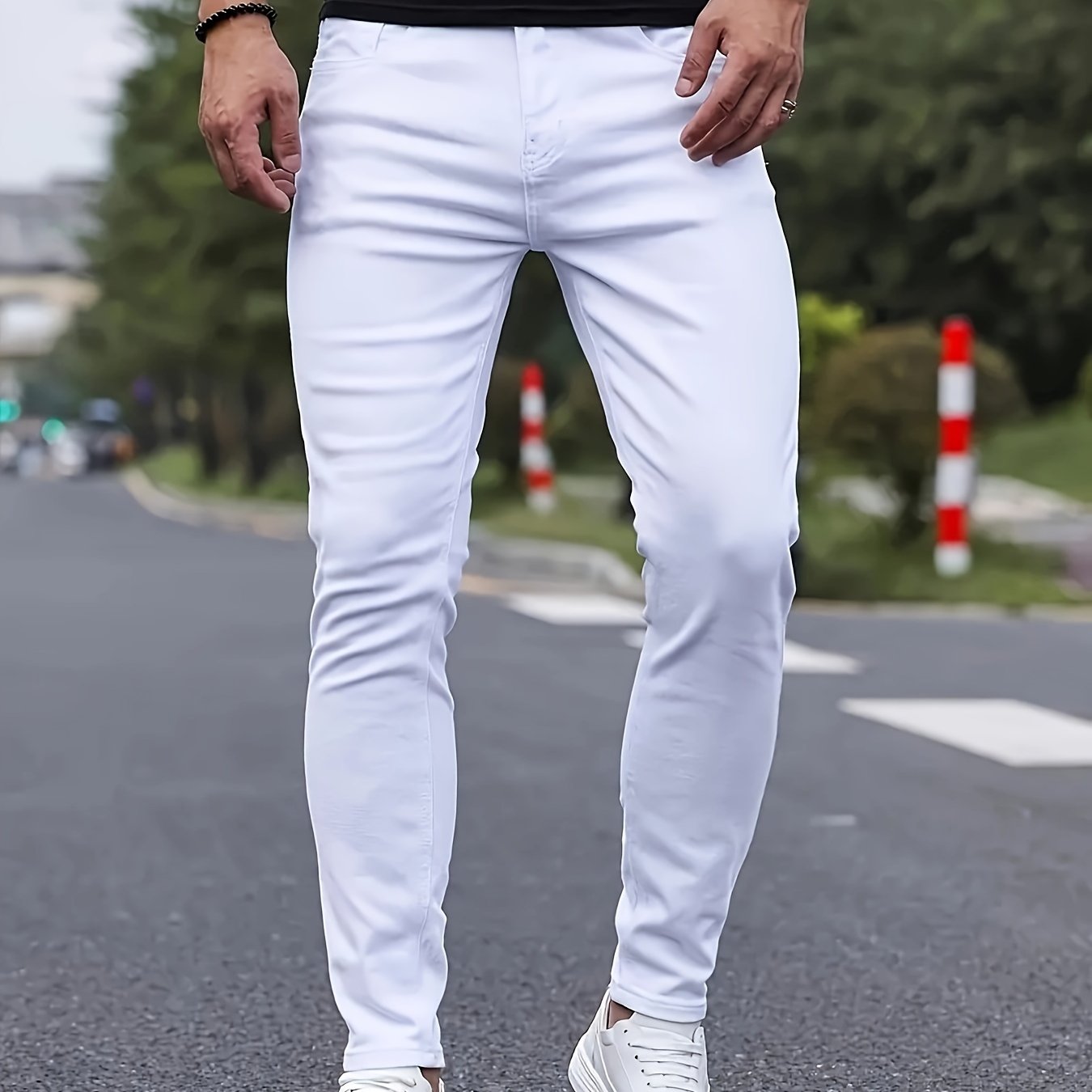 Pantalon décontracté slim du S au 3XL