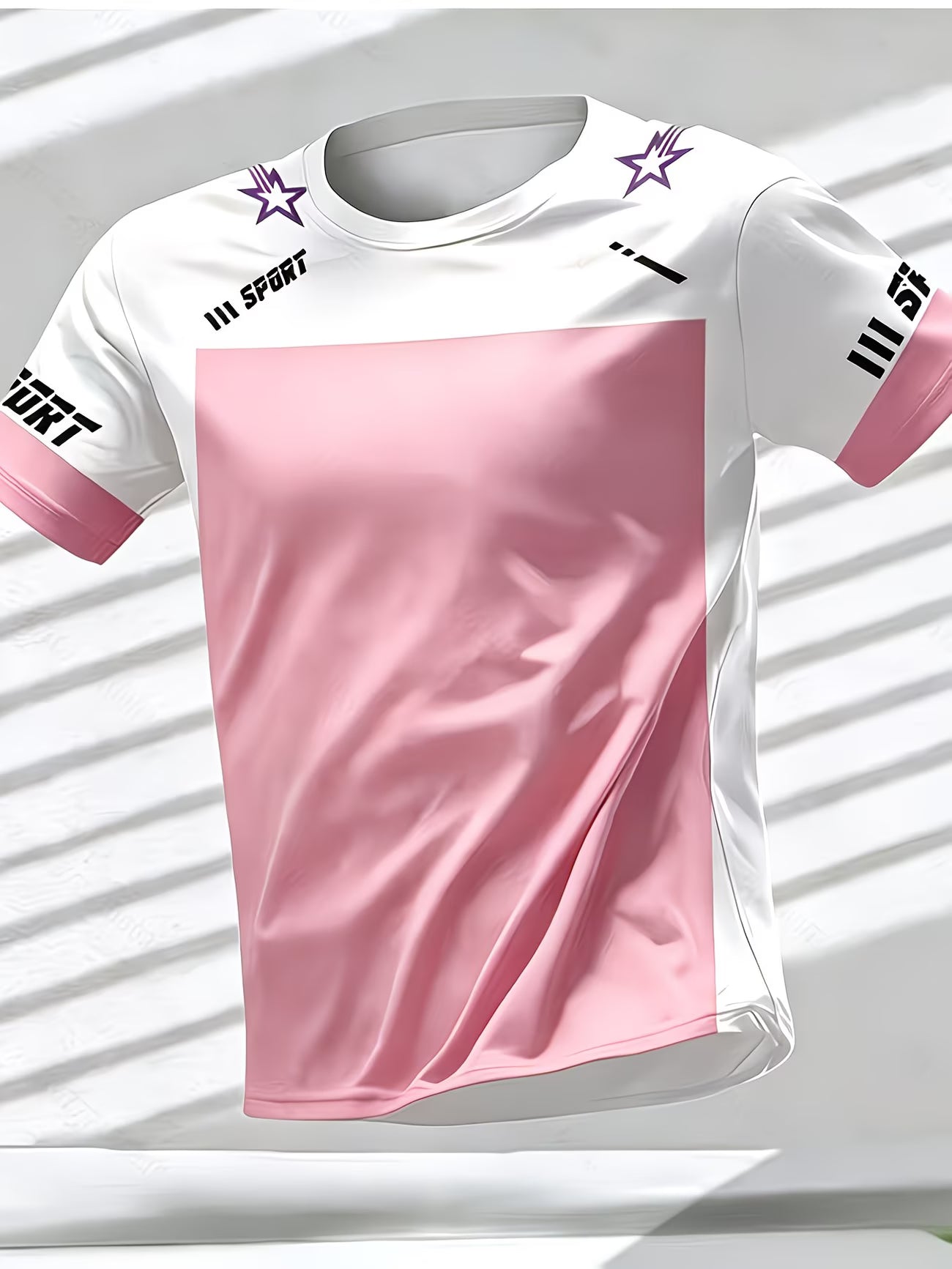 T-shirt d'été respirant à séchage rapide pour homme grande taille du 3XL au 7XL MAEJORKEN