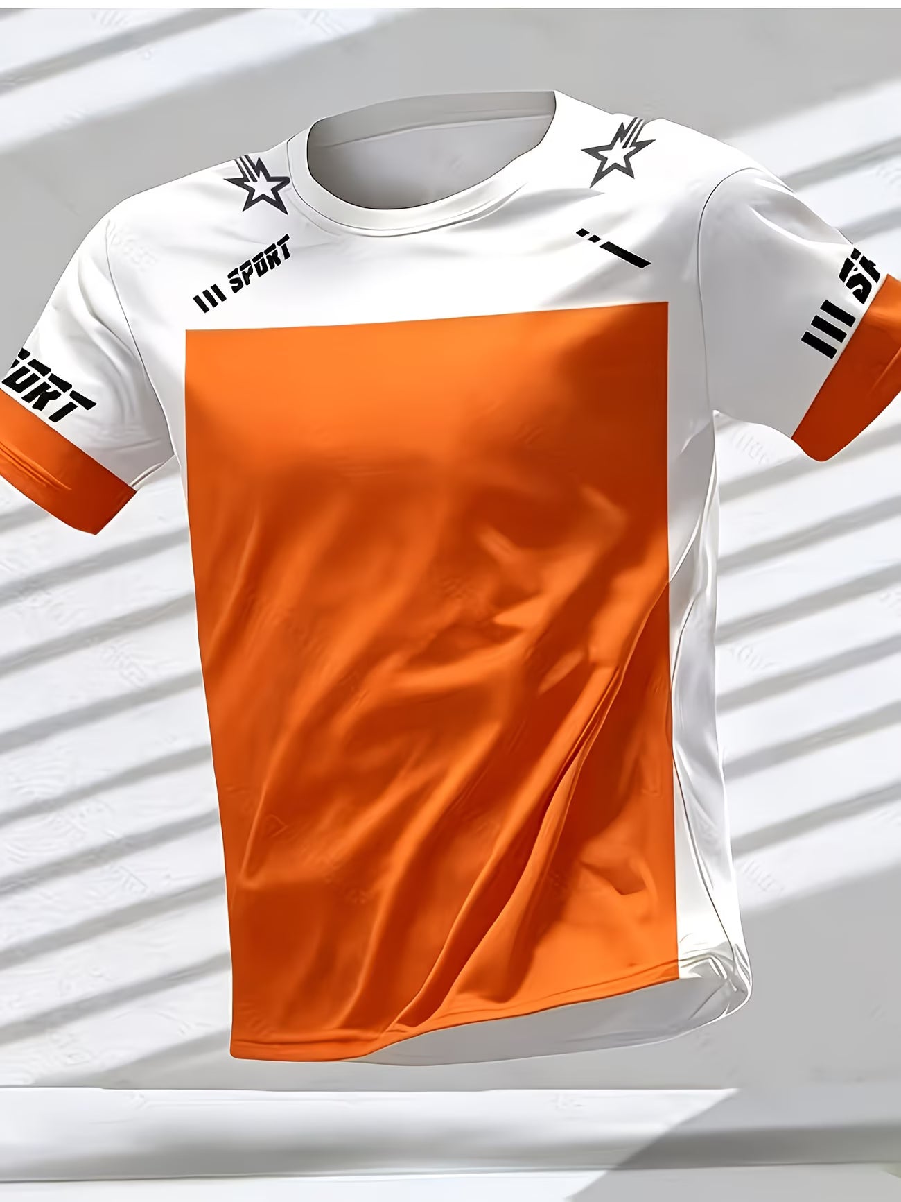 T-shirt d'été respirant à séchage rapide pour homme grande taille du 3XL au 7XL MAEJORKEN