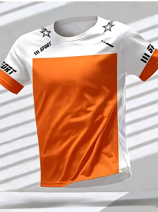 T-shirt d'été respirant à séchage rapide pour homme grande taille du 3XL au 7XL MAEJORKEN
