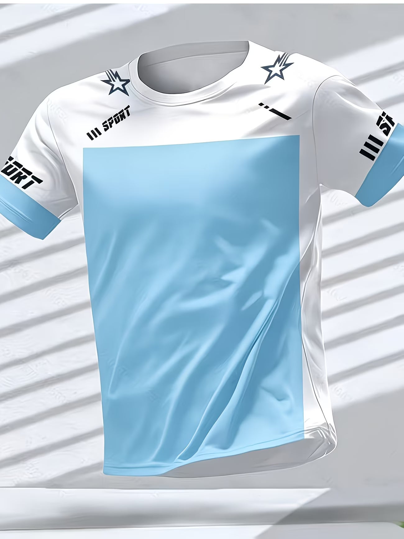 T-shirt d'été respirant à séchage rapide pour homme grande taille du 3XL au 7XL MAEJORKEN