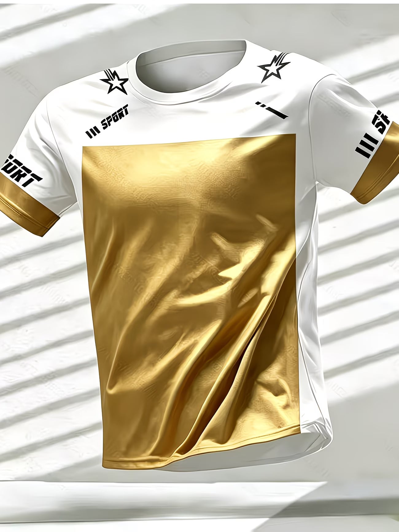 T-shirt d'été respirant à séchage rapide pour homme grande taille du 3XL au 7XL MAEJORKEN