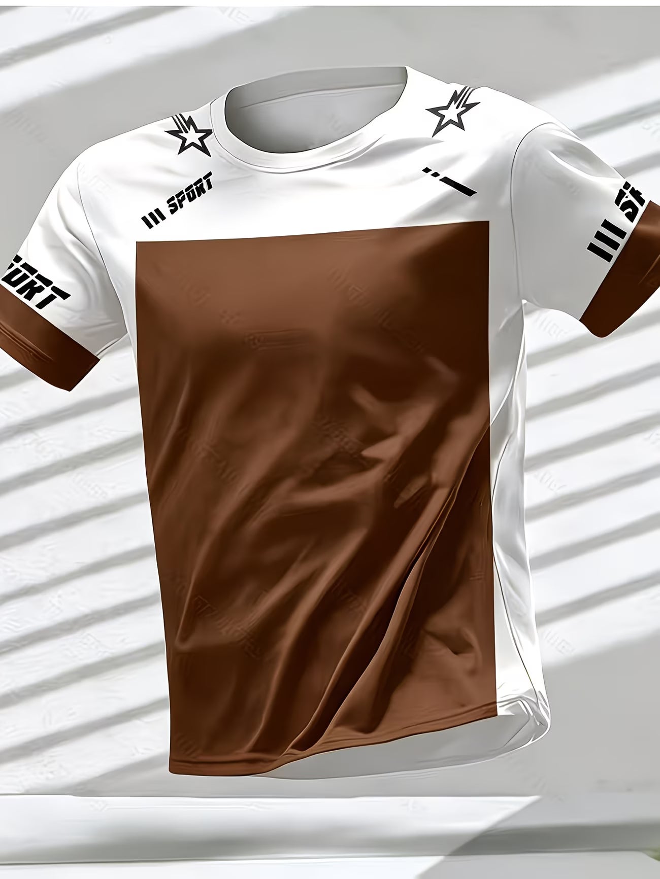 T-shirt d'été respirant à séchage rapide pour homme grande taille du 3XL au 7XL MAEJORKEN