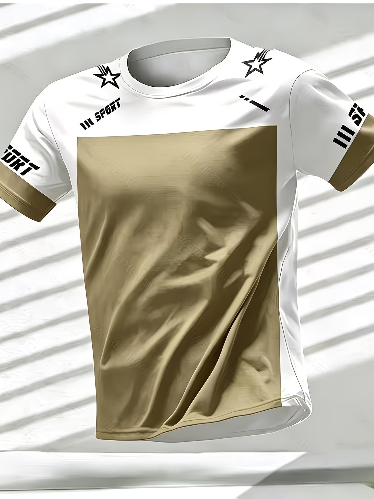 T-shirt d'été respirant à séchage rapide pour homme grande taille du 3XL au 7XL MAEJORKEN