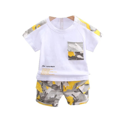 Ensemble t-shirt et short du 9 mois 4 ans