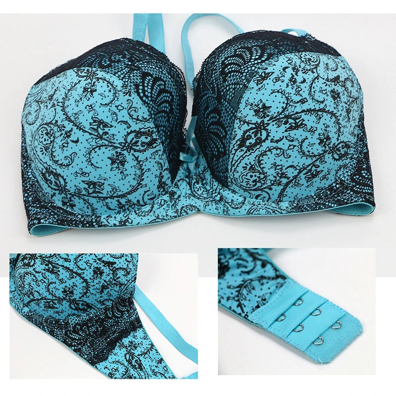 Ensemble soutien-gorge et string brassière en coton du 70B au 100E