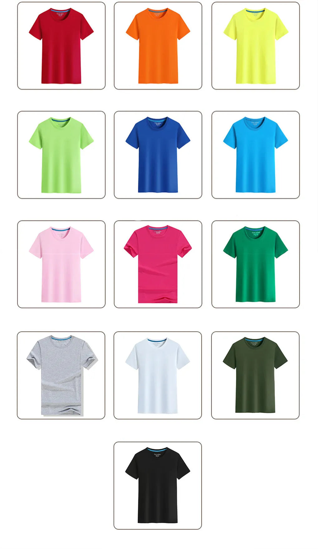 2025 tout nouveau 100% coton hommes T-shirt couleur Pure hommes t-shirts col rond à manches courtes homme T-shirt haut t-shirts pour vêtements masculins MAEJORKEN