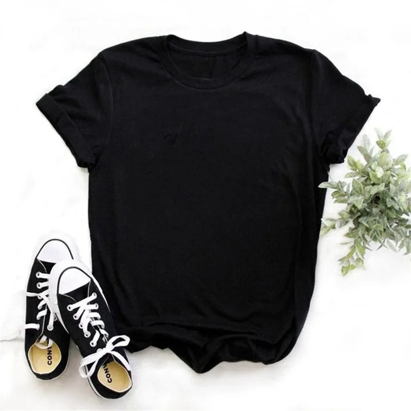 T-shirt manches courtes col rond femme, estival et flambant neuf, à la mode, vente en gros MAEJORKEN