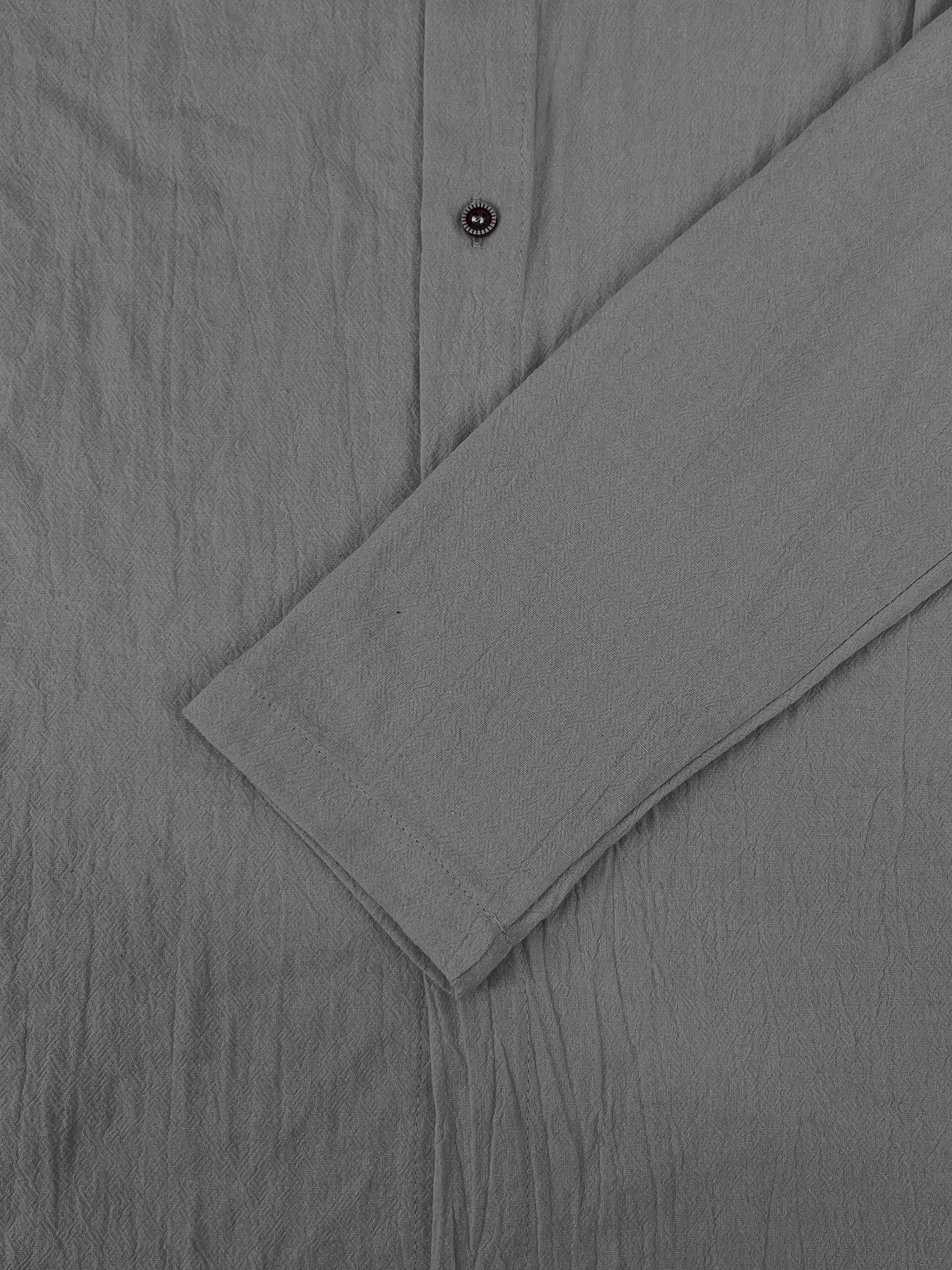 Chemise d'été en lin pour hommes à capuche manches longues du S au 3XL