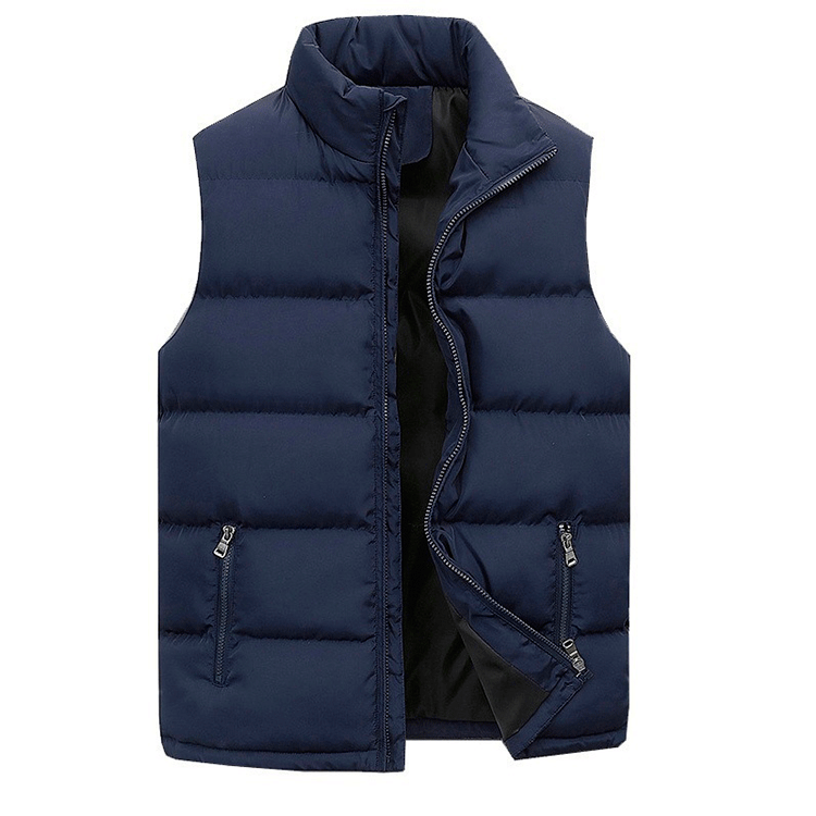 GlaJacket-Veste à col montant pour homme, manteau à fermeture éclair imperméable, gilet décontracté, vêtements de marque, chaud, hiver, automne MAEJORKEN