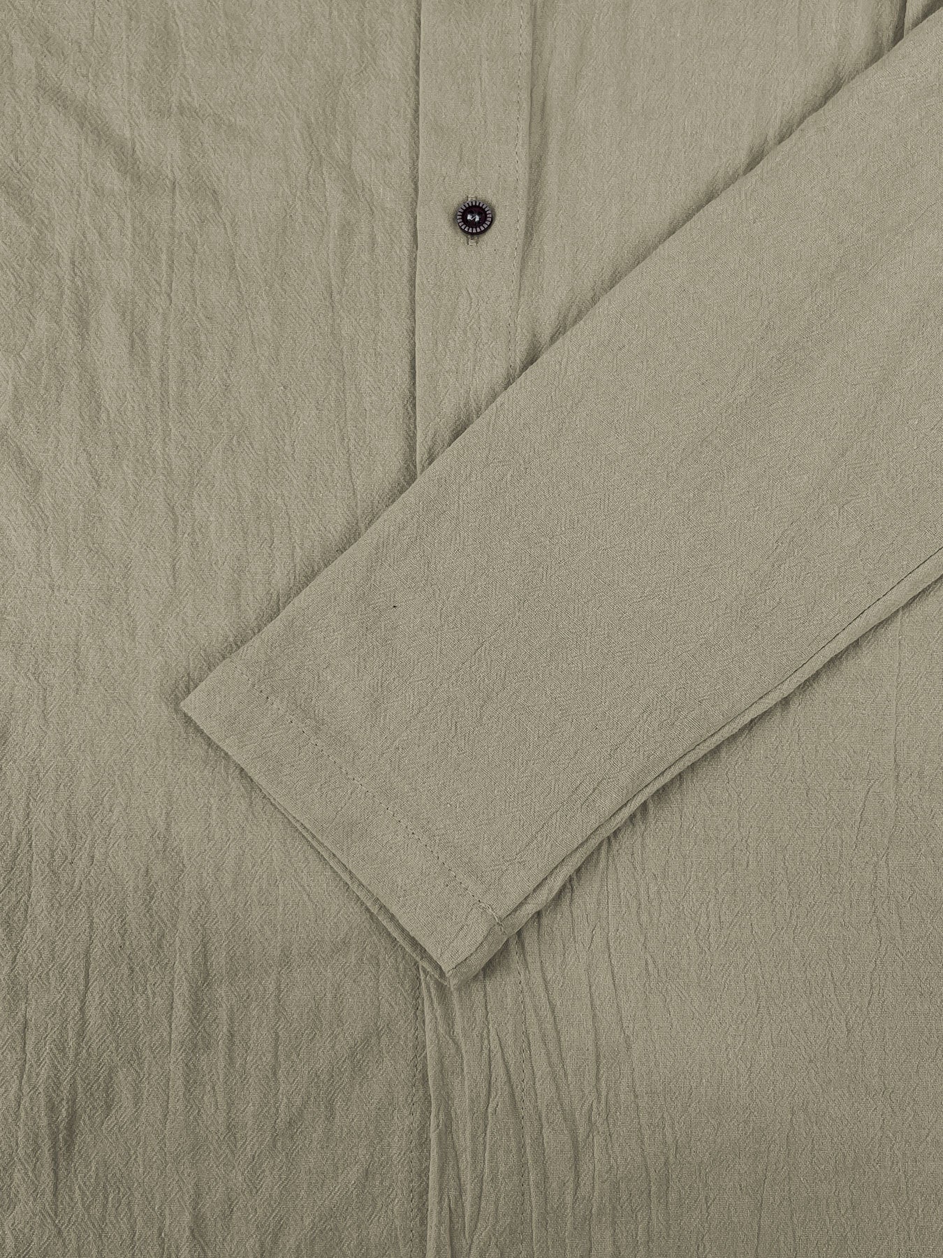Chemise d'été en lin pour hommes à capuche manches longues du S au 3XL