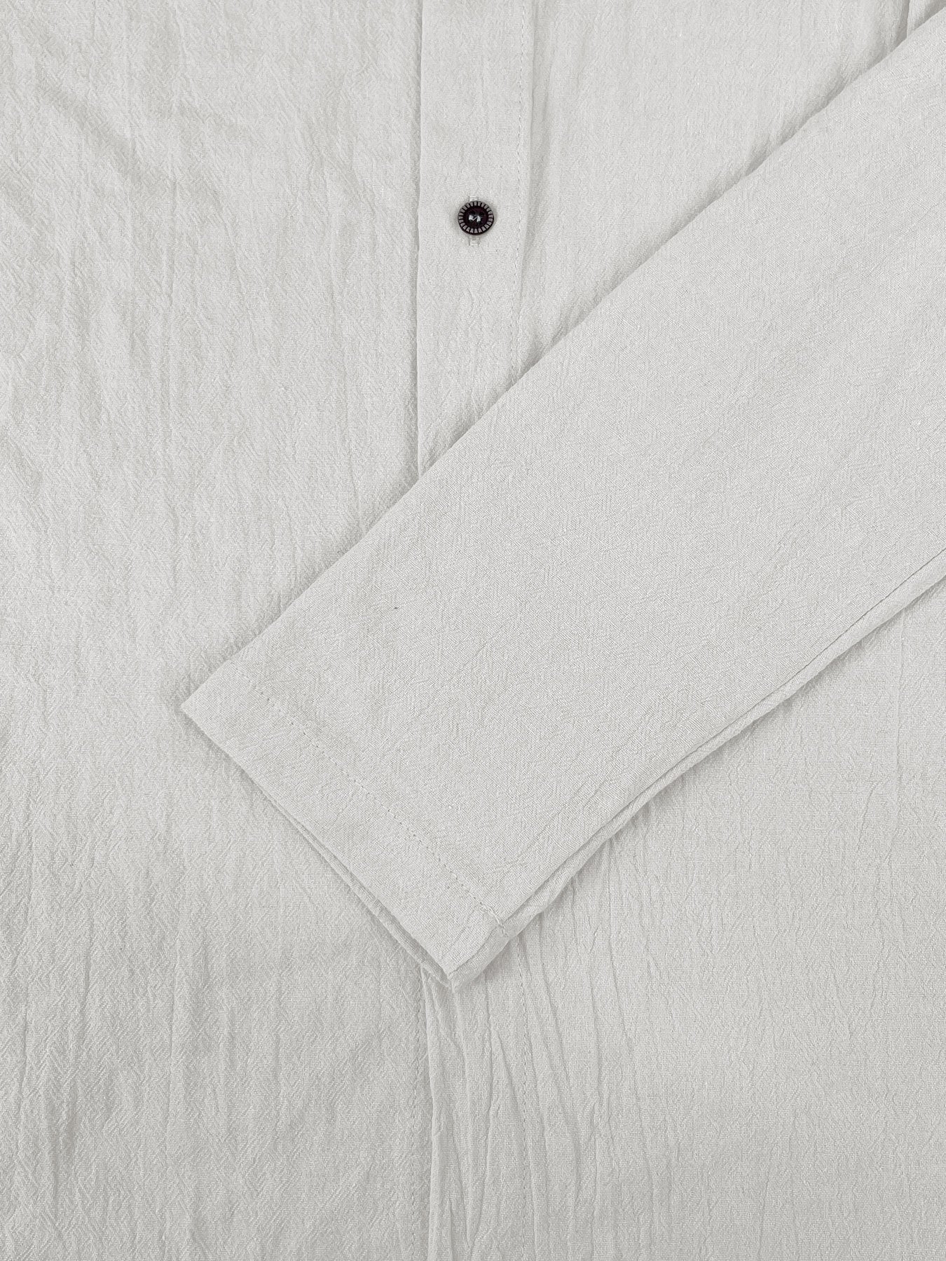 Chemise d'été en lin pour hommes à capuche manches longues du S au 3XL
