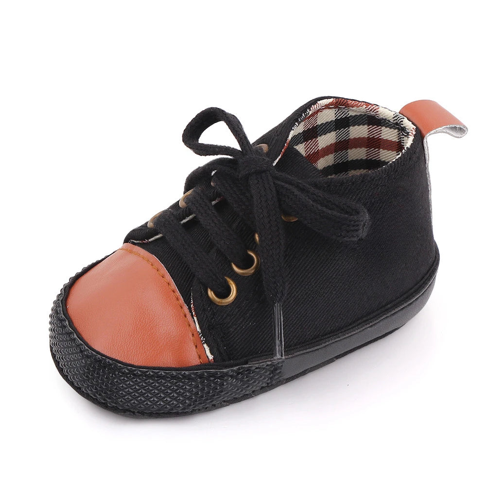Bébé classique sport baskets nouveau-né bébé garçons filles imprimer premiers marcheurs chaussures infantile enfant en bas âge anti-dérapant bébé chaussures pré-marcheurs MAEJORKEN