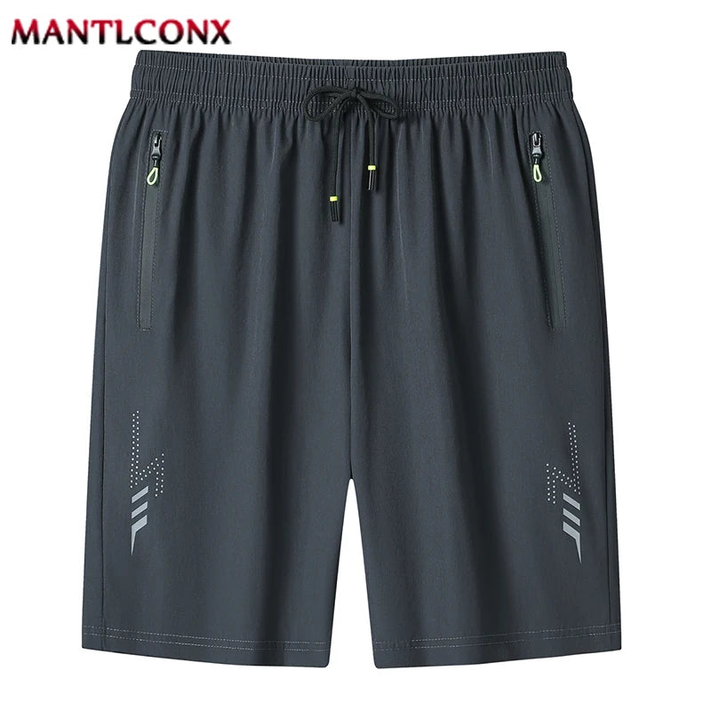 Shorts classiques d'été pour hommes, à séchage rapide nouveaux shorts décontractés d'été du M au 4XL avec poches zippées MAEJORKEN