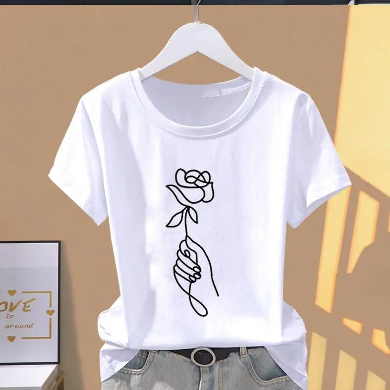 T-shirt manches courtes femme