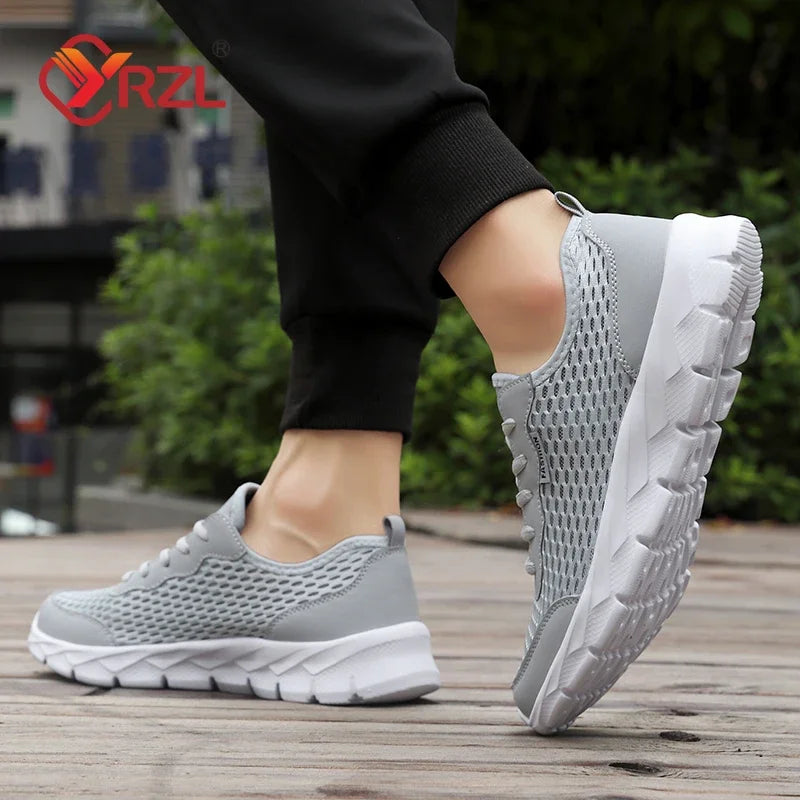 YRZL chaussures de Tennis pour hommes baskets légères de haute qualité respirant en plein air athlétique Jogging Sport course marche homme chaussures MAEJORKEN