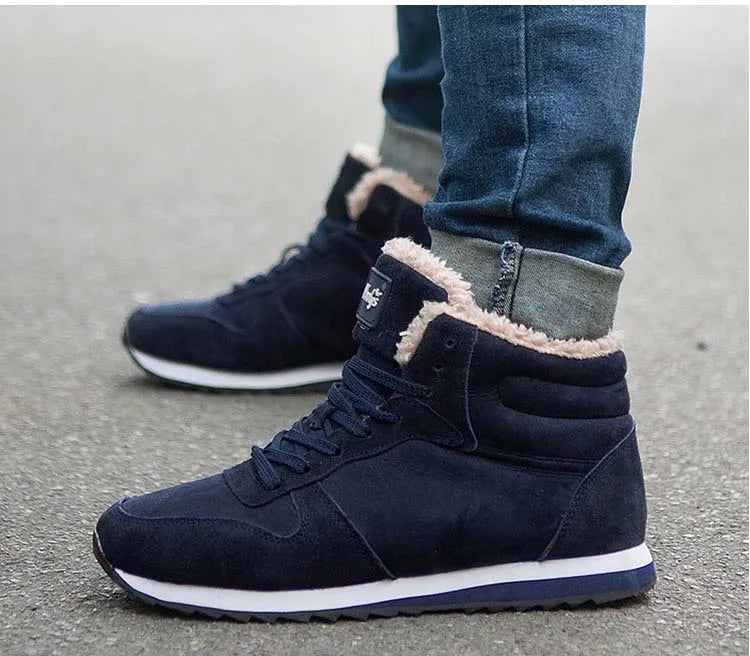 Bottes de neige épaisses en coton pour hommes et femmes grande taille du 36 au 48 MAEJORKEN