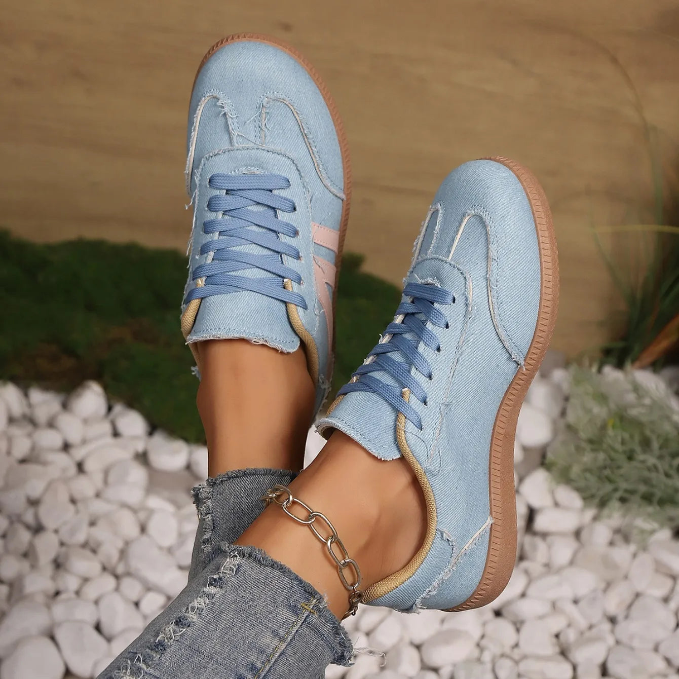 Femmes chaussures De créateur confortable Ballet baskets automne appartements anti-dérapant semelle souple décontracté quotidien marche baskets Zapatos De Mujer MAEJORKEN