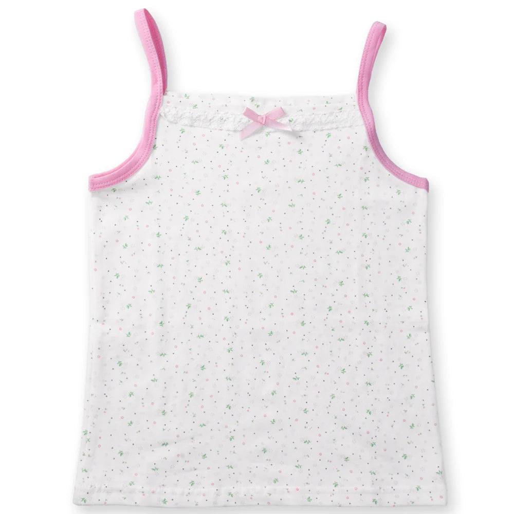 Débardeur d'été pour enfants filles, t-shirt sans manches, gilet à fleurs de dessin animé, Camisoles, maillot de corps en coton, t-shirts pour jeunes adolescents, 2024 MAEJORKEN