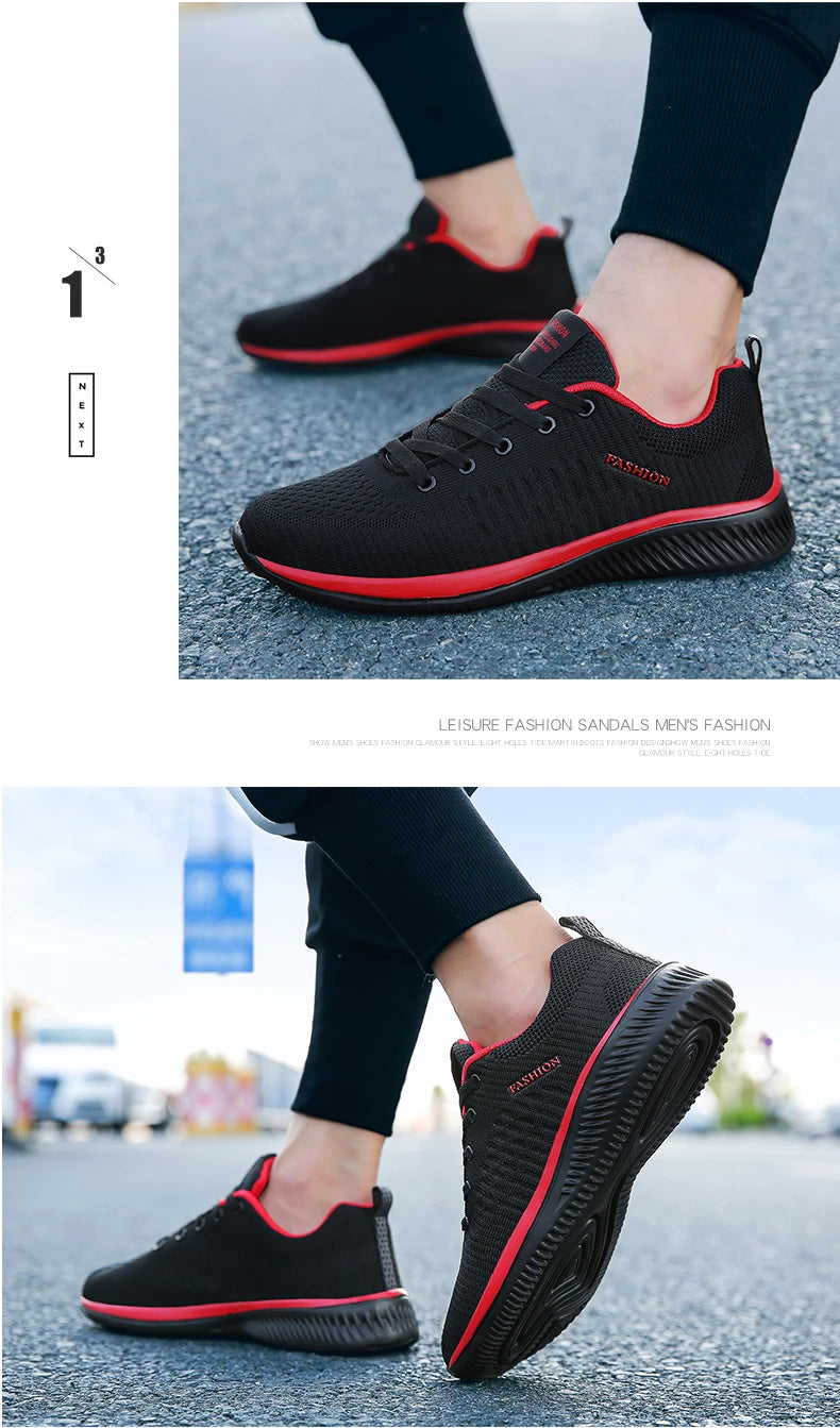 Chaussures de course légères pour hommes, baskets de marche confortables et respirantes du 39 au 46 MAEJORKEN