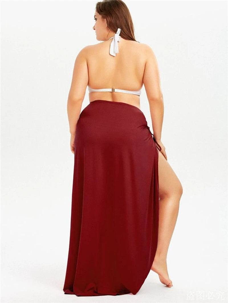 Robe femme sangle jupe de plage voile couvert chaîne Paleo dos nu croisé maillot de bain femme 2K débardeur femmes vêtements MAEJORKEN