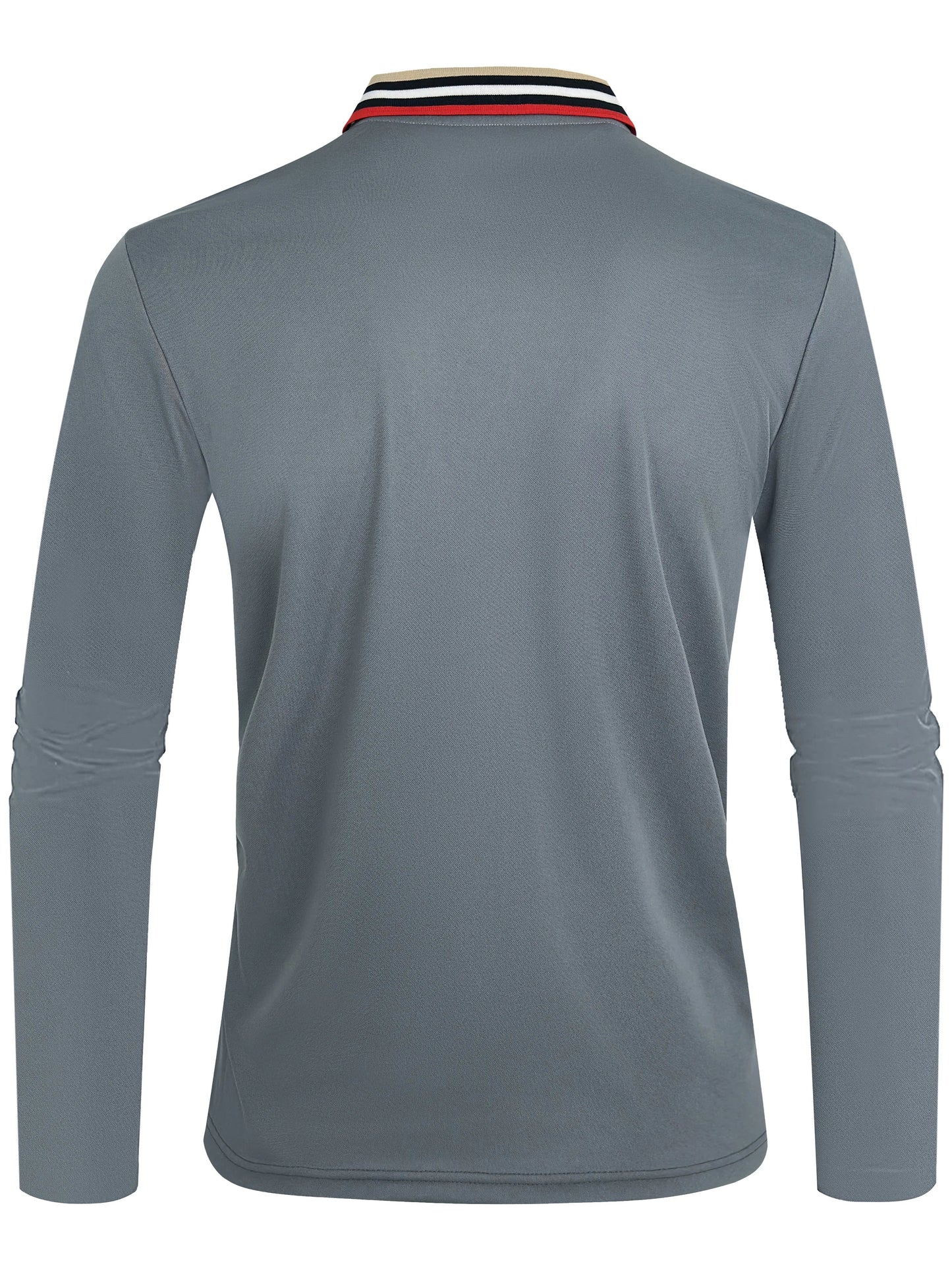 Polo à manches longues pour hommes, haut tendance décontracté et Business, printemps et automne MAEJORKEN