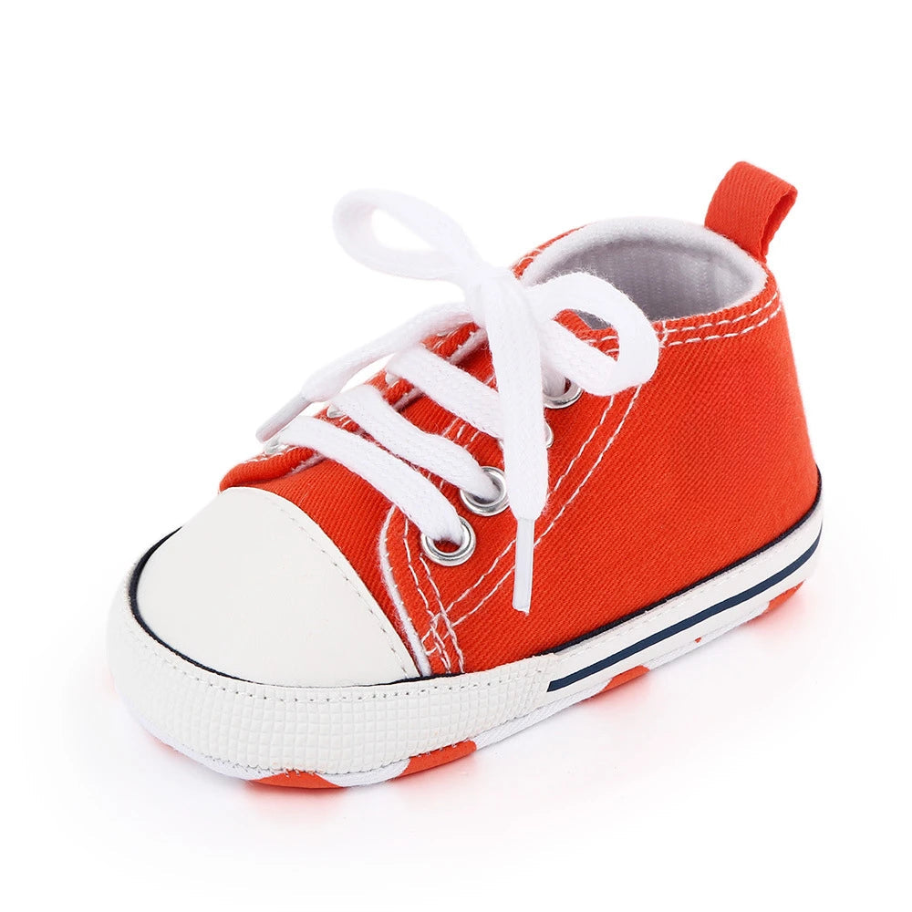 Bébé classique sport baskets nouveau-né bébé garçons filles imprimer premiers marcheurs chaussures infantile enfant en bas âge anti-dérapant bébé chaussures pré-marcheurs MAEJORKEN