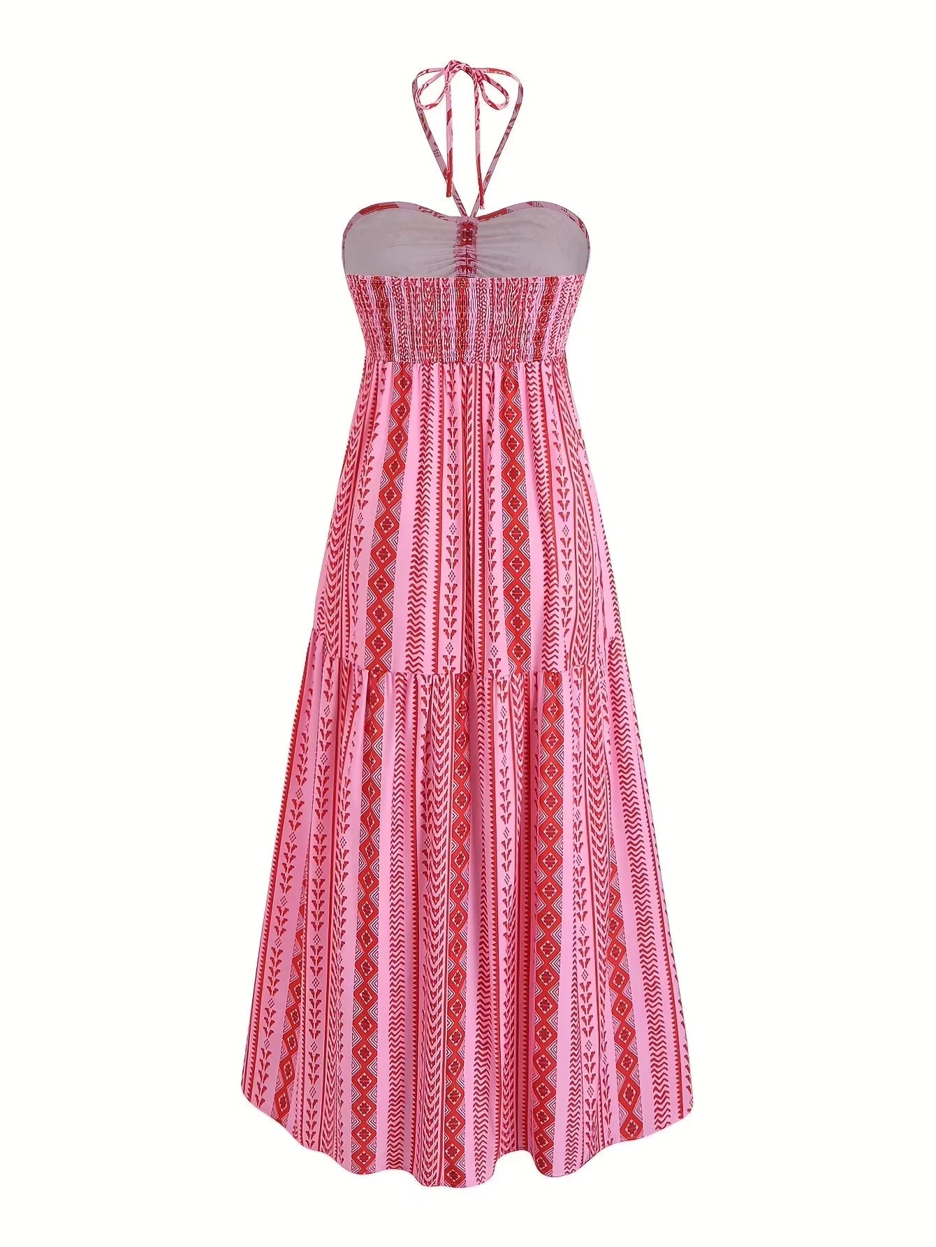Robe de plage à cordon de serrage dopamine pour femmes grandes tailles, mode européenne et américaine, robe de plage dos nu MAEJORKEN