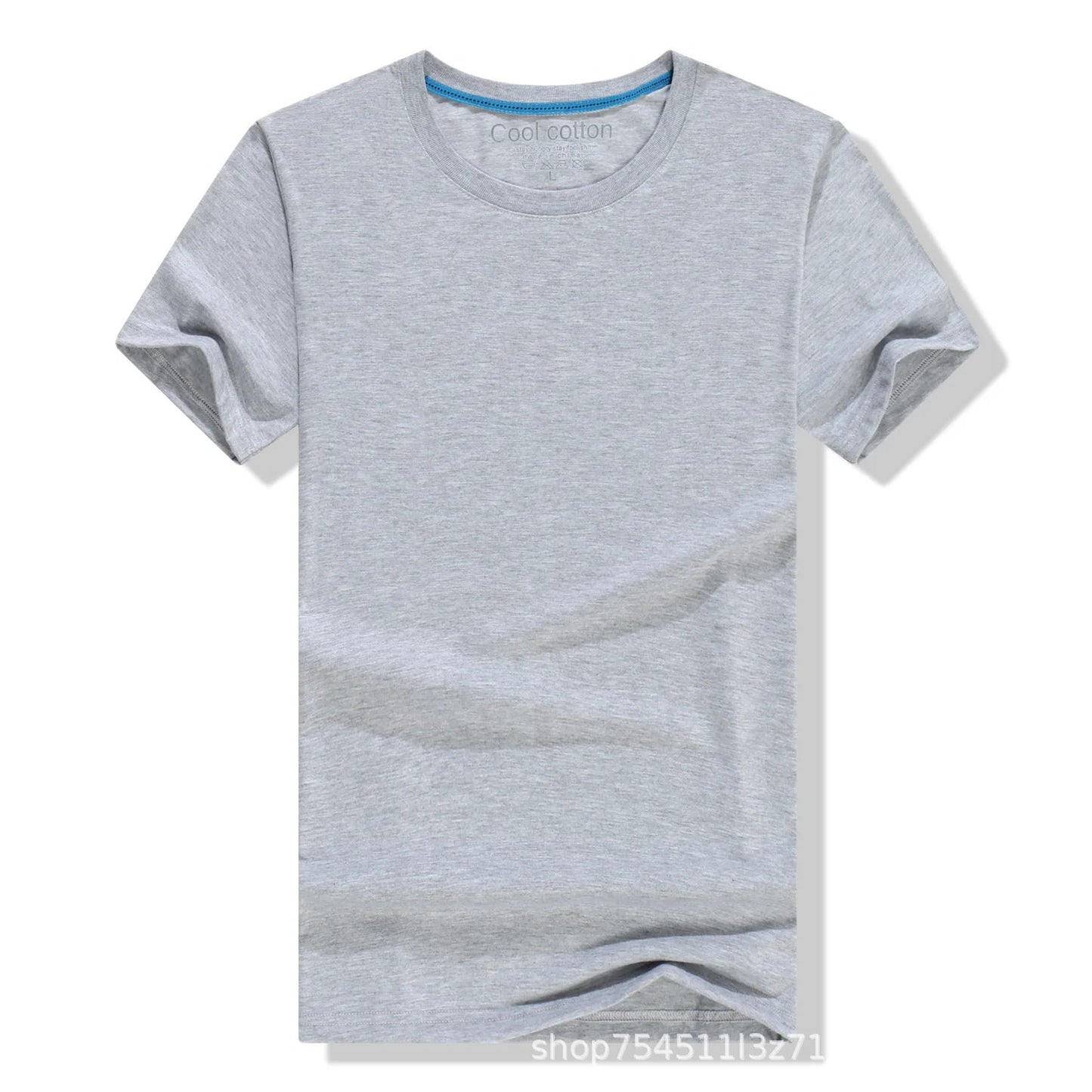2025 tout nouveau 100% coton hommes T-shirt couleur Pure hommes t-shirts col rond à manches courtes homme T-shirt haut t-shirts pour vêtements masculins MAEJORKEN