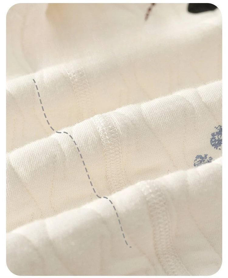 Combinaison d'automne pour bébé, veste en coton épais, vêtements chauds à trois couches pour nouveau-nés de 0 à 18 mois, vêtements rampants pour jeunes enfants MAEJORKEN
