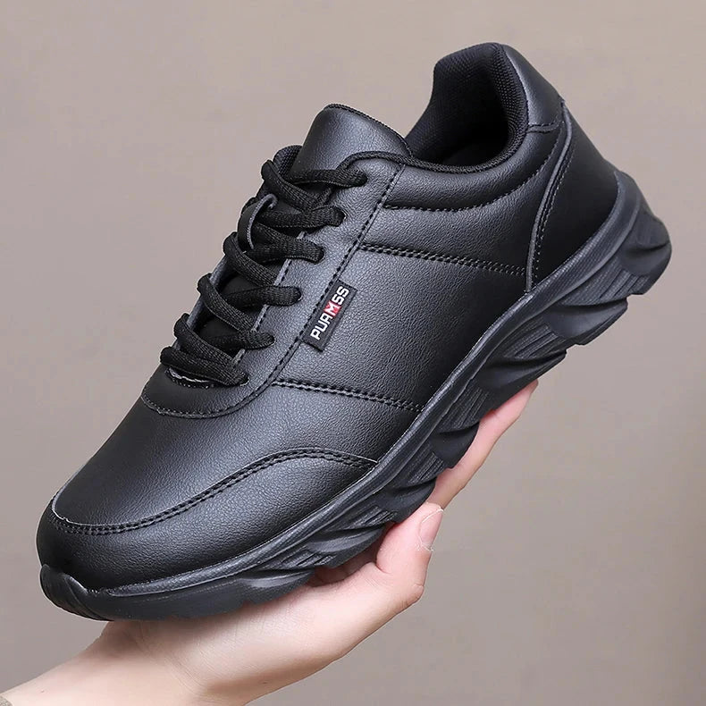 Hommes chaussures mocassins souples chaussures décontractées confortables pour hommes solide noir blanc marche hommes baskets chaussures grande taille 39-46 MAEJORKEN