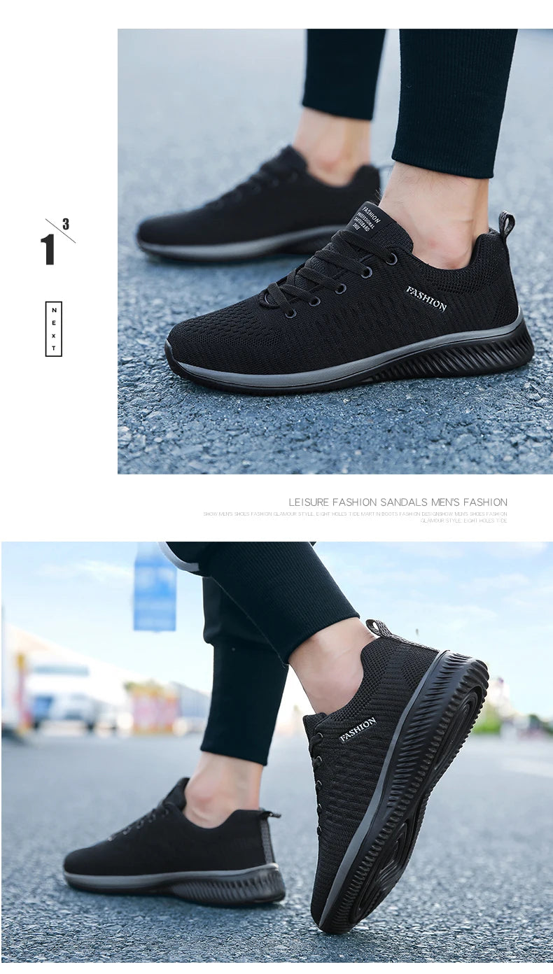Chaussures de course légères pour hommes, baskets de marche confortables et respirantes du 39 au 46 MAEJORKEN