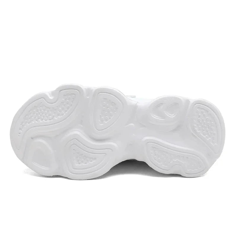 Chaussures de sport coordonnantes pour enfants, respirantes, noires, chaussures d'école, marche, course décontractée, rencontre, garçons, filles, étudiant, mode MAEJORKEN