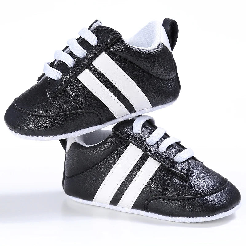 Enfant en bas âge bébé fille chaussures 0 à 3 6 9 12 18 24 mois décontracté mignon or blanc bébé garçon chaussures premiers marcheurs doux berceau chaussures Infantil MAEJORKEN