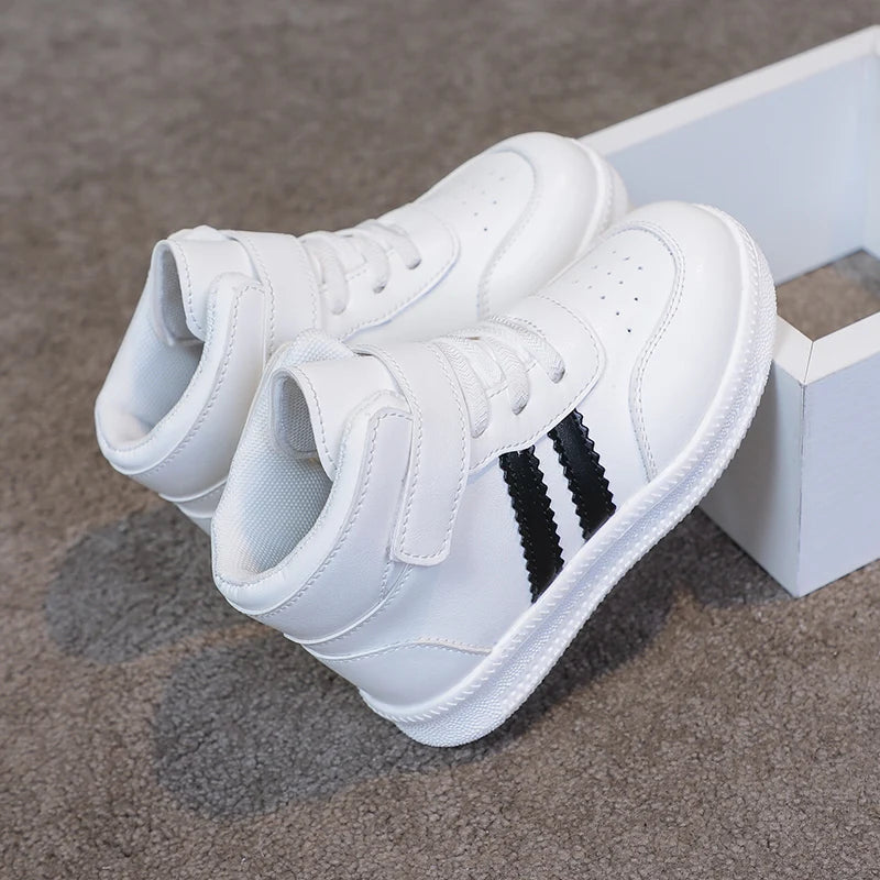 Chaussures de sport décontractées pour enfants, baskets montantes, antidérapantes, légères et confortables, pour garçons et filles, chaussures de course classiques, nouvelle collection 2025 MAEJORKEN
