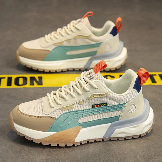 Chaussures de sport originales pour hommes, coupe basse, légères, rembourrées, de course, confortables et stables, de marche, offre spéciale, automne MAEJORKEN