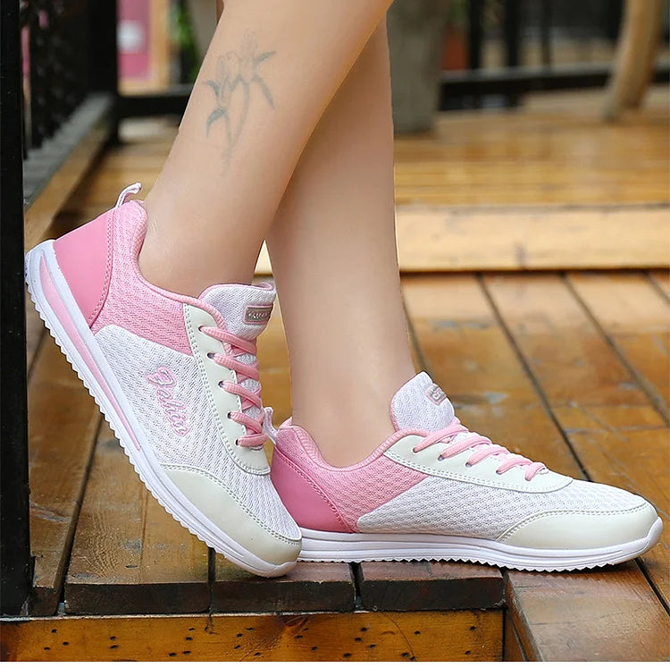 Chaussures de sport pour femmes, baskets de gym décontractées printemps-été 2026, chaussures plates, Zapatillas Mujer MAEJORKEN