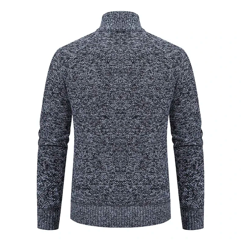 Cardigan zippé avec poche confortable et stylé du M au 4XL